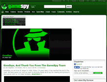 Tablet Screenshot of gamespy.com